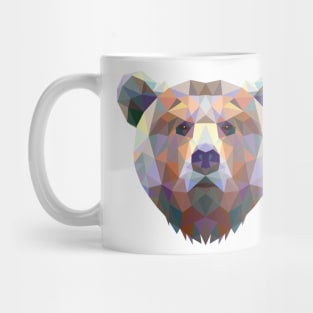 Fractal Grizzley Bear Mug